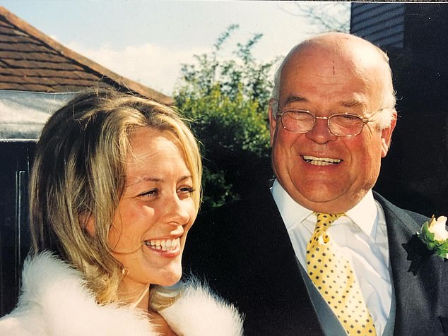 Tragic: Sarah Beeny has revealed that her father has died