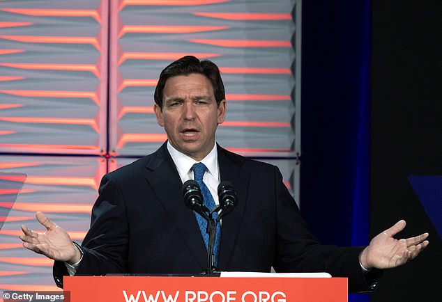 Ron DeSantis used his speech at the Florida Freedom Summit on Saturday to make subtle comments about his rival Donald Trump, as more and more lawmakers in his state gave their endorsement to the former president.