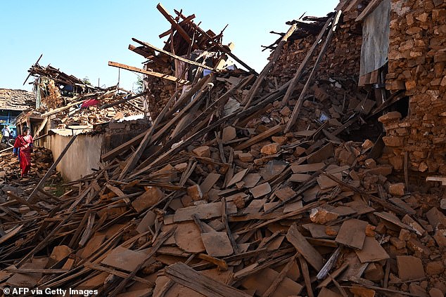 The magnitude 5.6 quake destroyed buildings and flattened mud houses in communities in Nepal's isolated northwestern districts