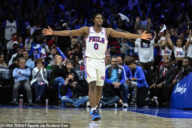 Tyrese Maxey scored a career-high 50 points as the Philadelphia 76ers defeated the Indiana Pacers