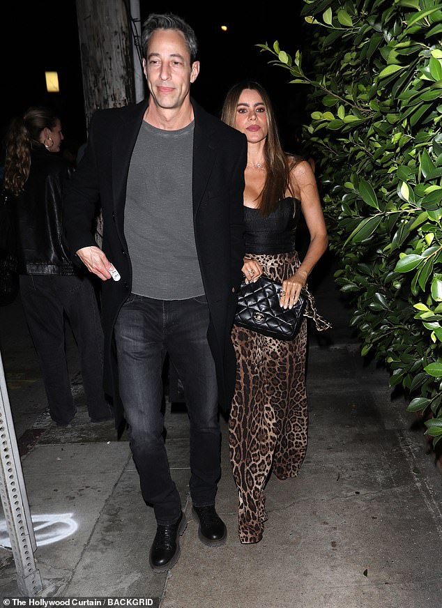 New Couple Alert: Sofia Vergara enjoyed a night out with her new boyfriend, surgeon Justin Saliman