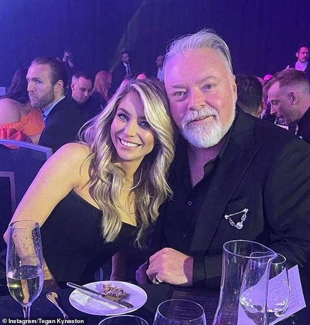 Kyle Sandilands has spent a whopping $13 million on a Sydney mansion after he and Jackie 'O' Henderson signed a massive $200 million deal with KIIS FM.  Pictured with his wife Tegan Kynaston