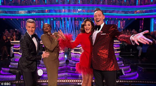 Fuming: Strictly speaking fans were kicked off minutes into Saturday night's live show, claiming the BBC show was 'not right'