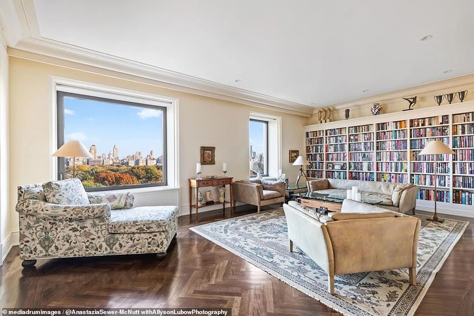 The stunning New York apartment previously owned by legendary British Jack Reacher author Lee Child has gone on the market for $11 million