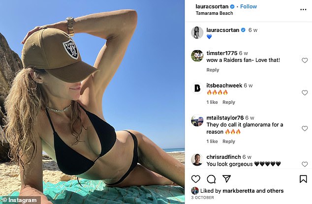 She also posted a bikini photo, which was also loved by the TV star