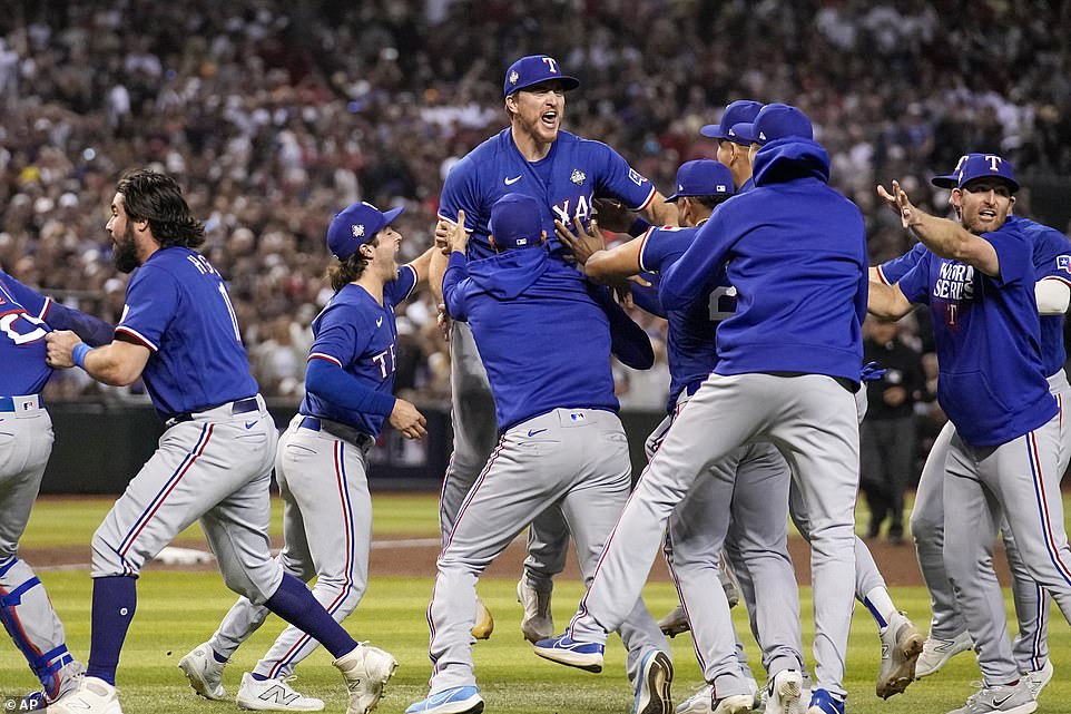 Texas Rangers win the World Series Nathan Eovaldi produces