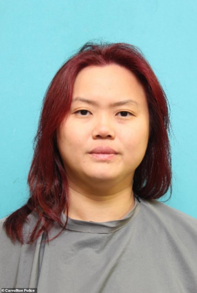 Wei Fen Ong of Carrollton has been arrested on suspicion of stabbing her husband and for allegedly driving her car into a lake with her three children, ages eight, nine and 12.