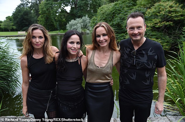 They are currently touring Australia and New Zealand for their tour, The Corrs Down Under (L-R Caroline, Andrea, Sharon and Jim pictured in 2016)