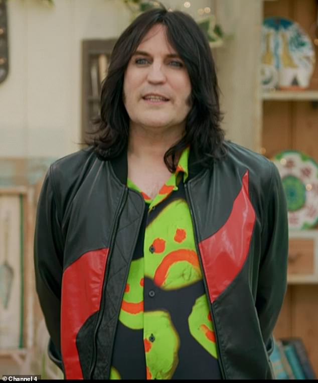 Noel Fielding had to bear the terrible burden of the show's comedic turn