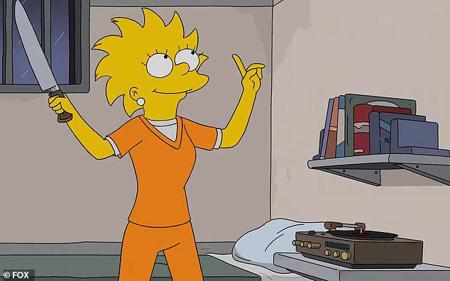 The Simpsons' Halloween special, Treehouse of Horror XXXIV, aired on Sunday and shocked fans as Lisa exacted revenge on a character who has long been a family enemy