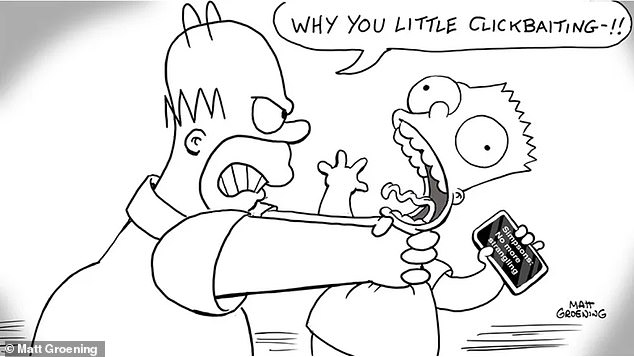 Lol: However, show creator Matt Groening has provided an animated response first shared by Variety confirming that the long-running scene will continue