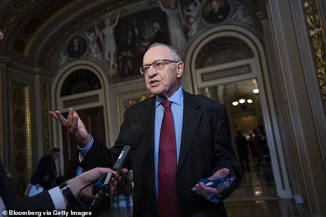 I have supported the Democratic Party since I first voted for John F. Kennedy in 1960.  (Above) Alan Dershowitz in Washington, DC on Wednesday, January 29, 2020