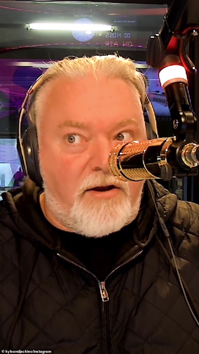 Jackie 'O' Henderson has told all the moments Kyle Sandilands made a staggered appearance on Endone during his sensational walkout on Tuesday's show