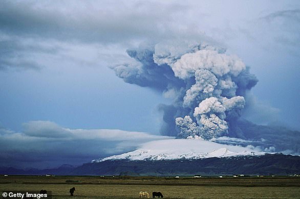 While the eruption started as an exuberant eruption – with lava from the volcano flowing over the ground – the volcano entered an explosive stage on April 14.  This time the explosion measured as a four on a volcanic scale.