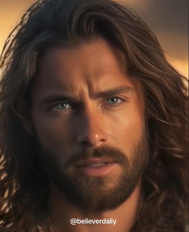 Each computer-generated video shows Jesus telling viewers that if they believe in God, they should share this video with their friends and family and comment, 