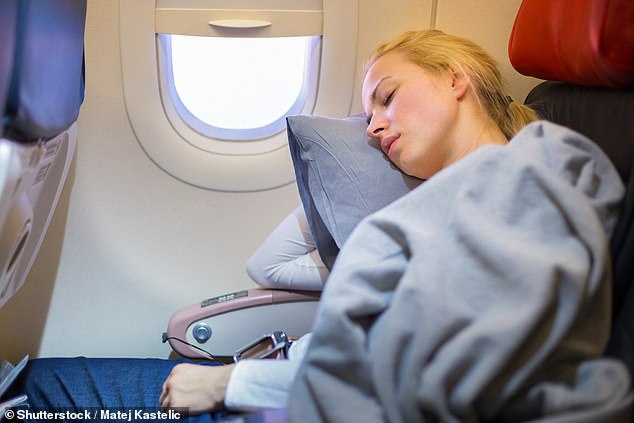 Even if you don't want to sleep on your overnight flight, others might - and it's important that passengers are guided by what's happening in the cabin (stock image)
