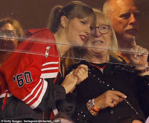 Pop singer Taylor Swift attended four Kansas City Chiefs games this season