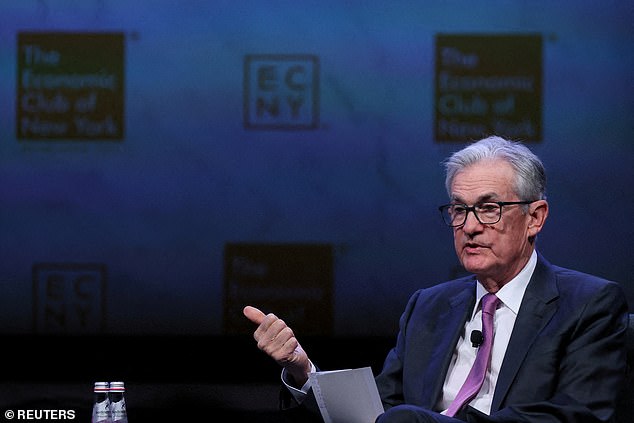 Fed Chairman Jerome Powell has previously warned that signs of an overheating economy could mean interest rates will have to rise again