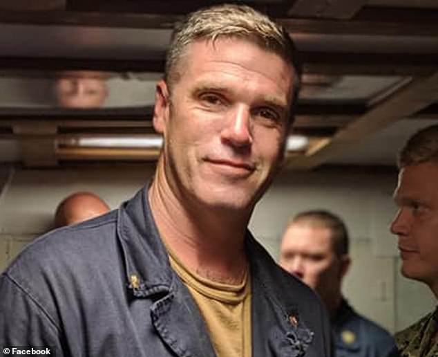 Commander Jonathan Michael Volkle died by suicide on board his ship last month