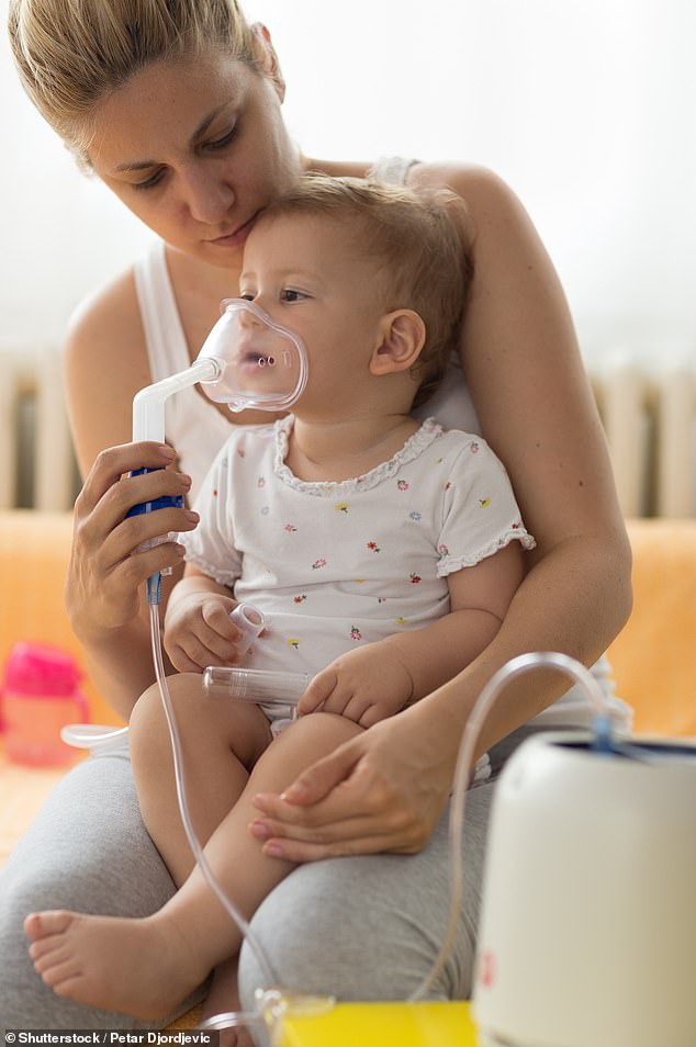 Children and vulnerable adults could soon receive a breakthrough vaccine to protect them against one of the most common winter bugs (stock photo)