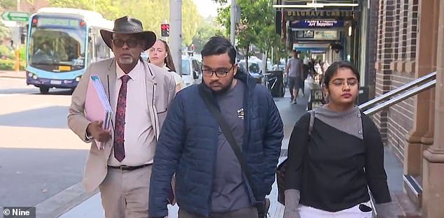 Vansh Khanna (centre), who ran a red light, mowed down three children and fled the scene, has avoided jail despite serving 26 months in prison for the Crows Nest collision