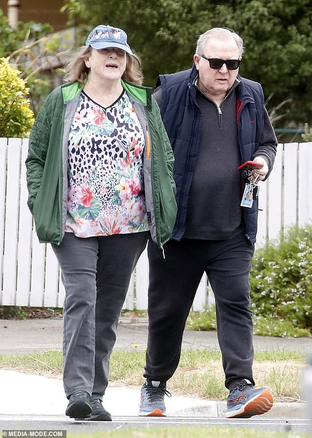 Veteran Channel Nine star Peter Hitchener has been seen for the first time since he was dumped after 25 years in a state of shock