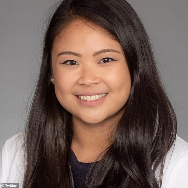 Wake Forest University School of Medicine defended Kychelle Del Rosario (pictured) despite her apparent admission that she purposefully missed a man's vein during a blood draw