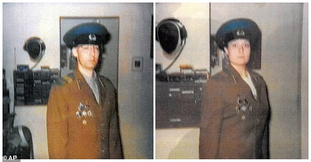 Prosecutors initially appeared to suggest the couple could be Russian spies after producing Polaroids showing them posing in KGB uniforms