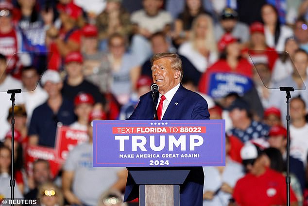 Donald Trump's Florida rally took a surreal turn when he introduced Nestor Cortes Jr