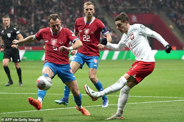 West Ham defender Vladimir Coufal (left) is one of three Czech players sent home by the squad after breaking the rules by visiting a nightclub until the early hours