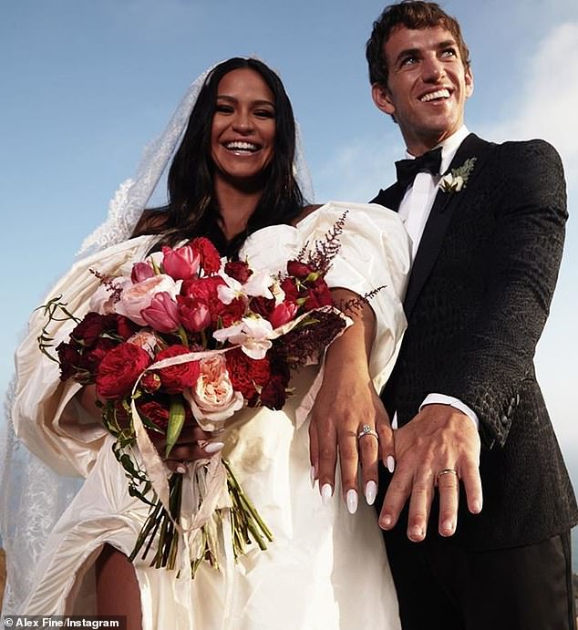 Tying the knot: Cassie – Casandra Ventura – married Alex Fine in August 2019, less than a year after her divorce from rapper P. Diddy