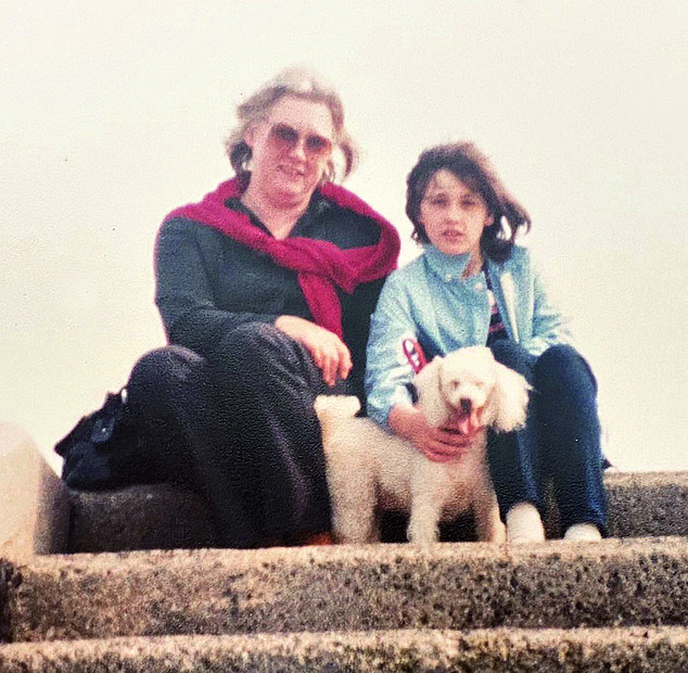 Heartbreak: Before heading into the jungle, Grace shed light on her personal life as she revealed she has lost both her parents in the past 'four or five years' (pictured with her mother)