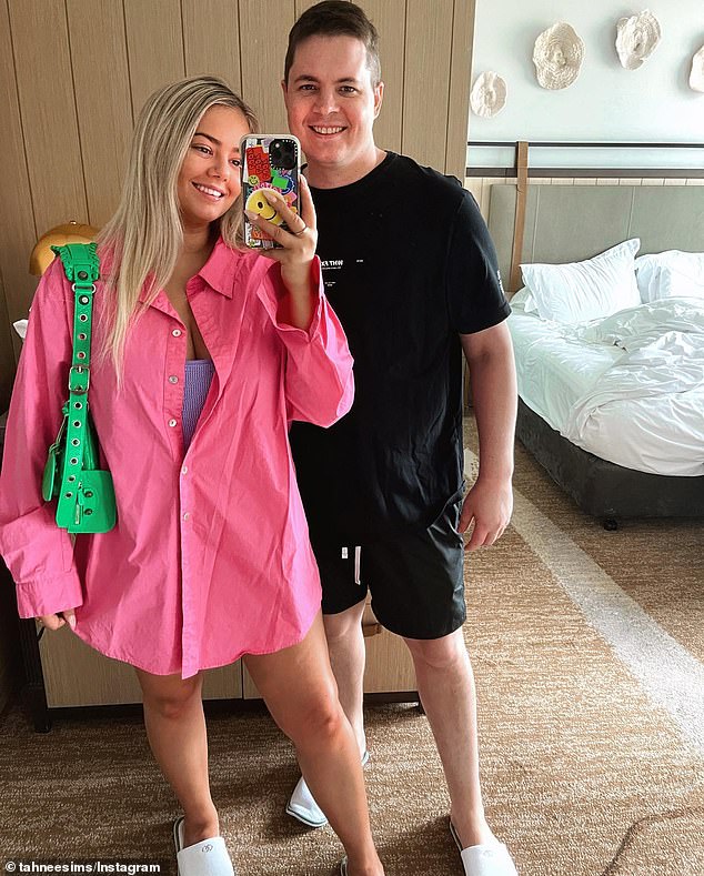 X Factor finalist Johnny Ruffo lost his battle with brain cancer on Friday at the age of 35.  And there was one person who stood by his side throughout his fight: his girlfriend Tahnee Sims.  Take a photo together