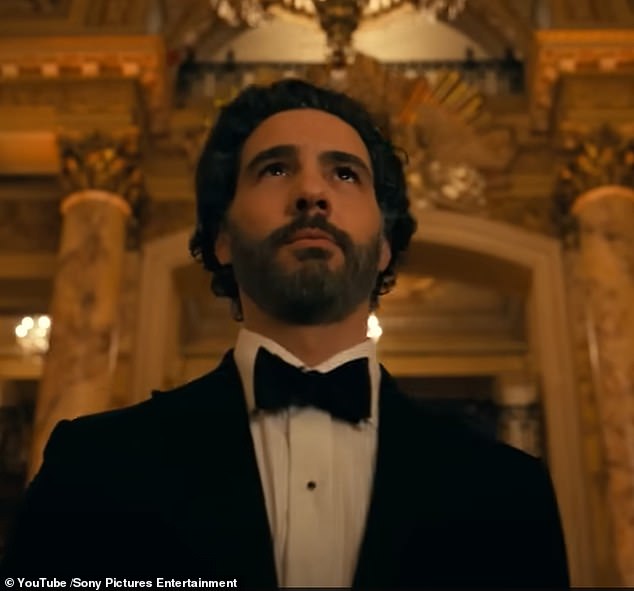 Pure evil: Paramedic Cassandra is confronted by supervillain Ezekiel Sims, played by French-Algerian actor Tahar Rahim