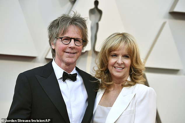 Dex's parents: Dana and Paula Carvey, who celebrated their 40th wedding anniversary earlier this year, are also parents to son Thomas, 30 (pictured at the 2019 Oscars)