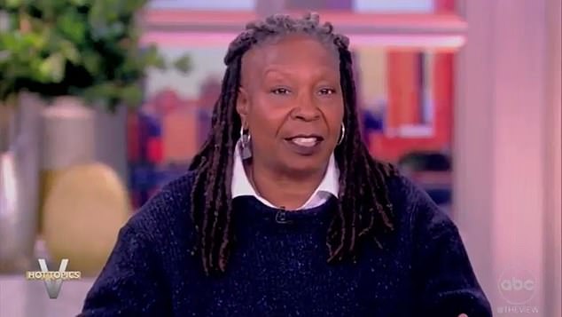 During Tuesday's episode of The View, Whoopi Goldberg said 