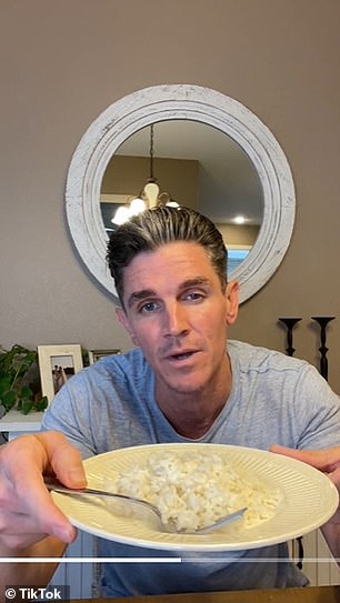 On TikTok, fitness guru Jason Wittrock shows how refrigerated rice led to a less dramatic blood sugar spike, compared to freshly cooked rice