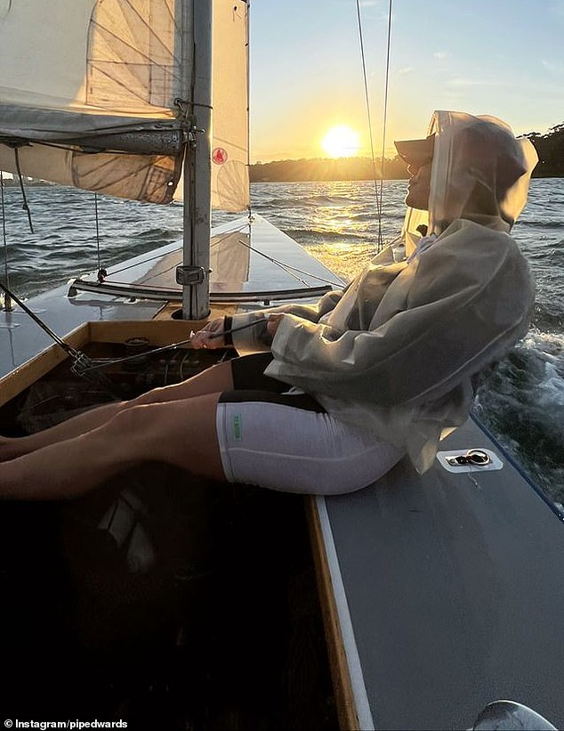 Pip has been spending a lot of time on the water lately, heading out on a yacht while all her famous friends got dressed up and attended the Melbourne Cup