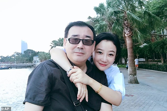 Australian academic Yang Hengjun (pictured with his wife) remains in a Chinese prison on espionage charges