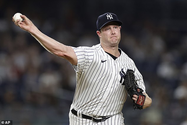 Yankees ace Gerrit Cole was unanimously named the winner of the American League Cy Young award