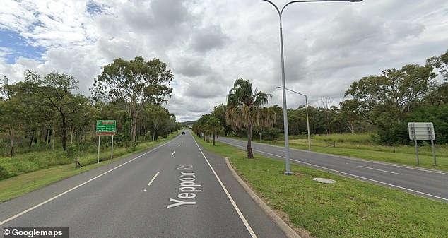 Emergency services were called to Yeppoon Road in Rockhampton at 3.53am on Friday to reports of a person lying on the side of the road