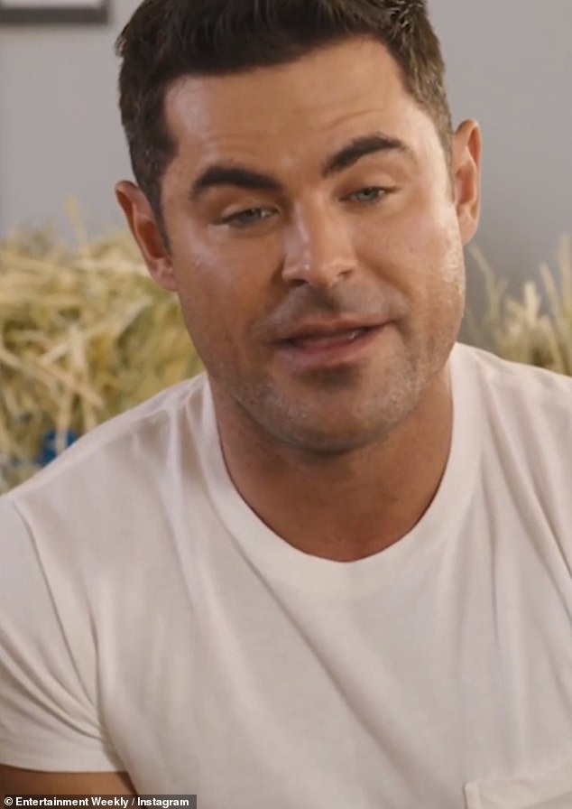 The latest: Zac Efron fans were surprised by his unrecognizable face in a new interview he did for Entertainment Weekly