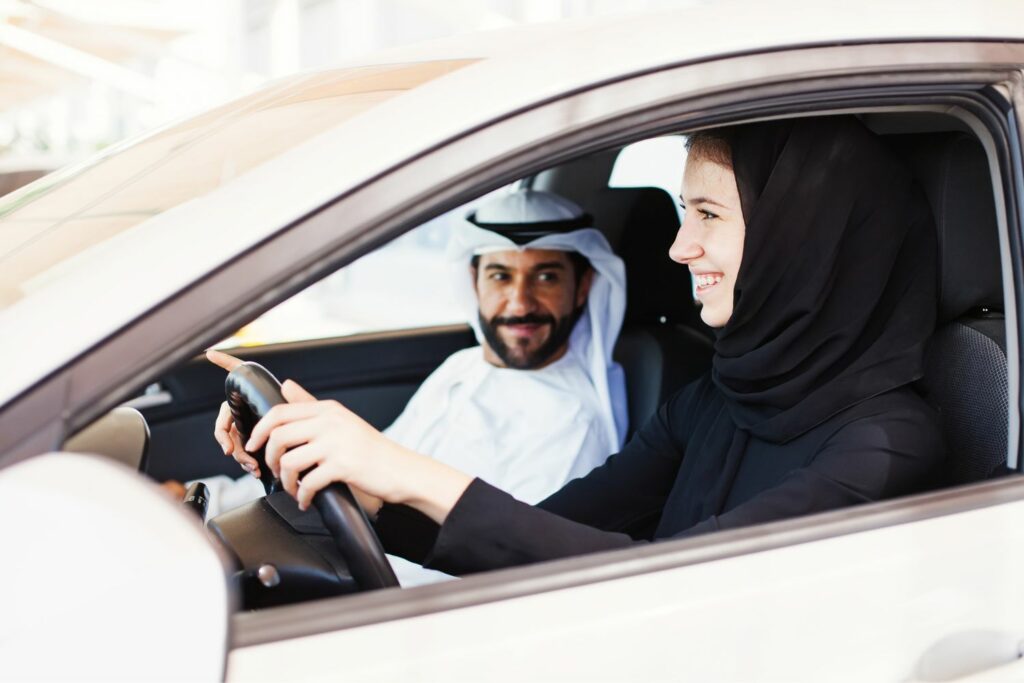 can women rent a car in saudia arabia umrah