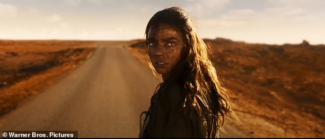 Friday's trailer opens with an image of Furiosa (Anya Taylor-Joy) staggering through the wasteland