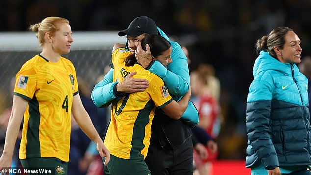 The Australian coach is contracted to manage the Matildas until the end of the Paris Olympics but will not be contracted beyond that point