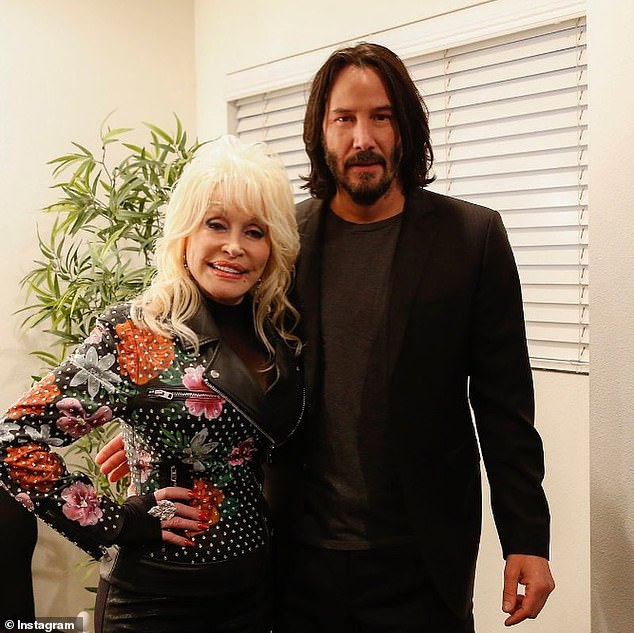 The celebrities reunited in January 2019 in a post Parton shared on her Instagram page