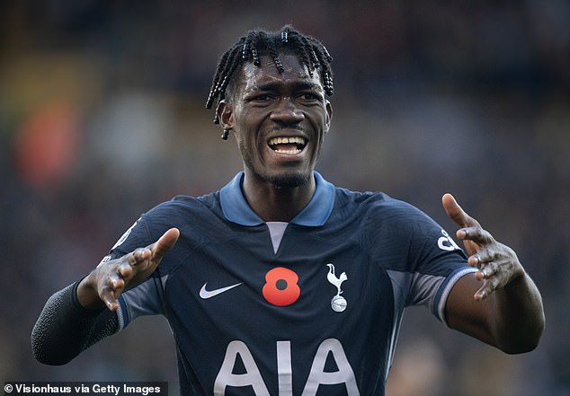 Tottenham midfielder Yves Bissouma was a revelation under Ange Postecoglou