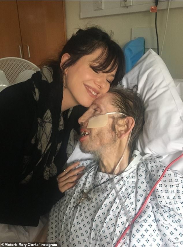 Imelda May, 49, saw The Pogues frontman a few days earlier when she visited him in hospital last week, with Victoria sharing a photo of the day on social media