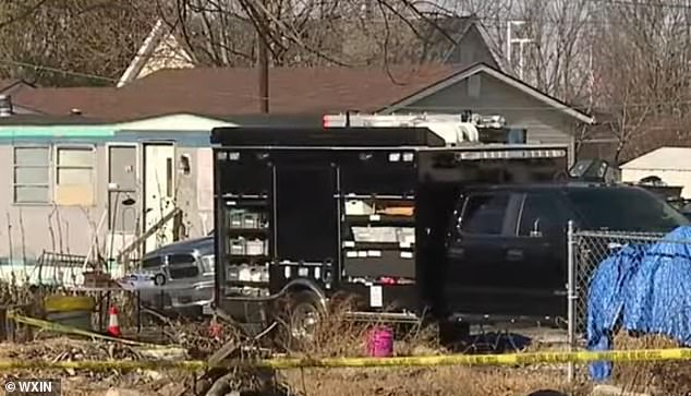 Officers searched Patrick Scott's home in the Indianapolis suburb of Arlington yesterday and found the teenager's body.  It is unclear whether this was the first search