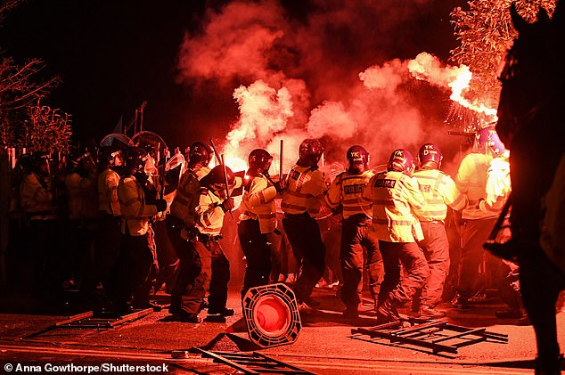 After the unrest, all Legia Warsaw fans were not allowed to enter the stadium